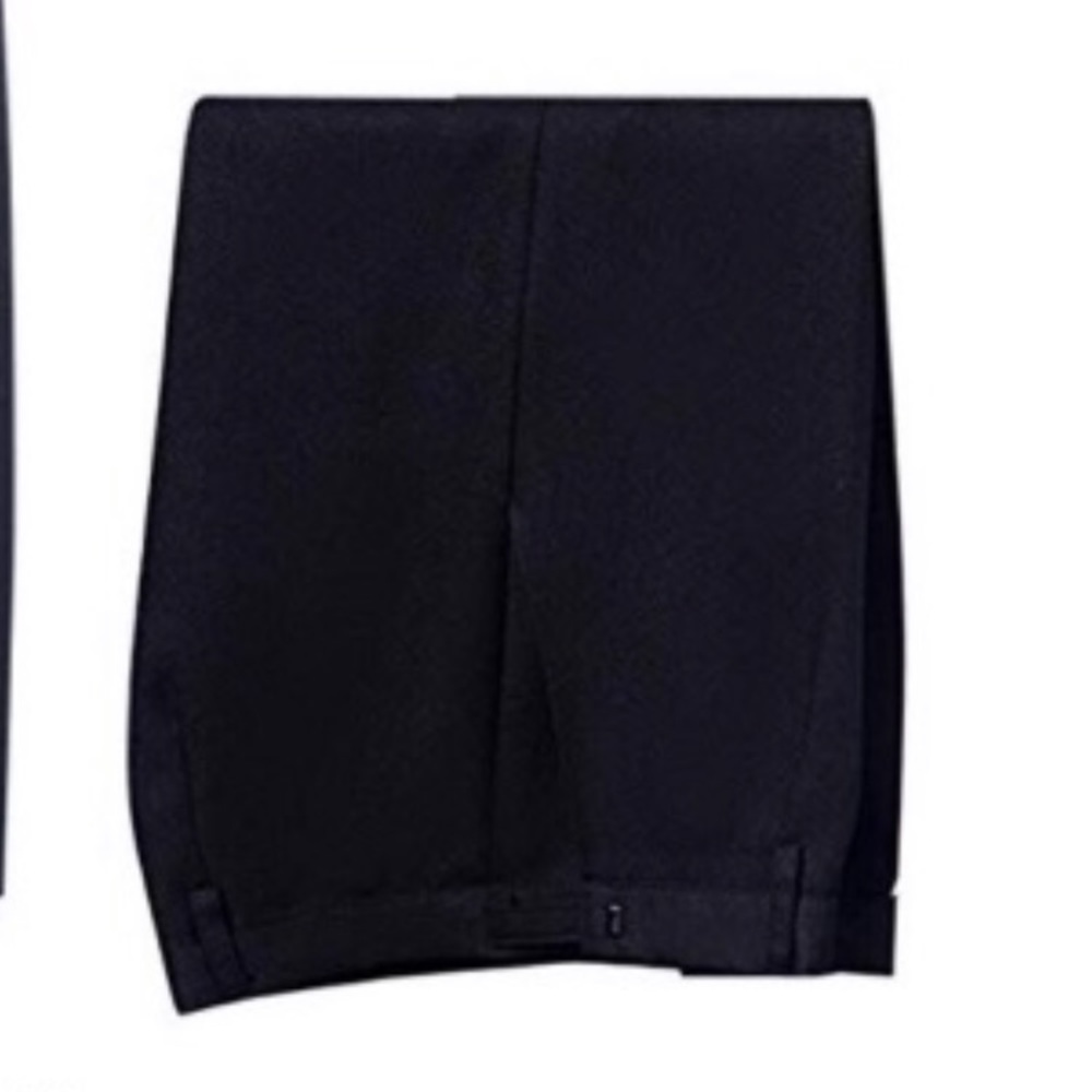 Men prom suit blue and black new never worn